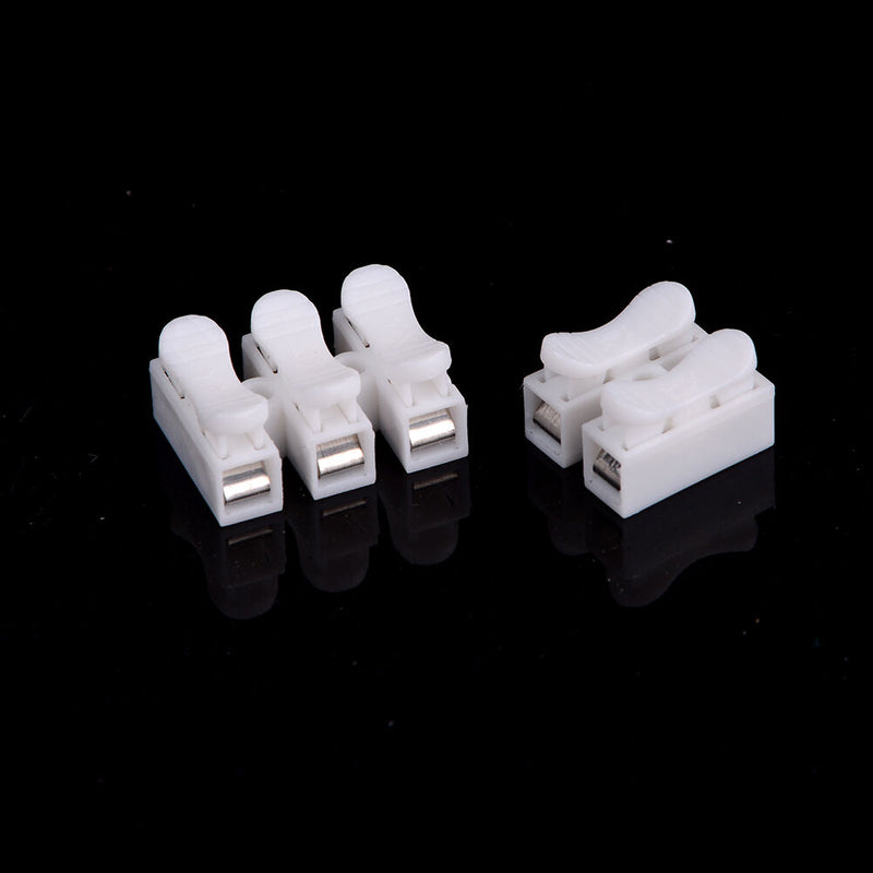 10X Electrical Cable Connectors Quick Splice Lock Wire Terminals Self Locking jr