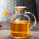 650Ml Olive Oil Dispenser Bottle Horn Mouth Oil Pot Condiment Oil Glass Bot P6F4