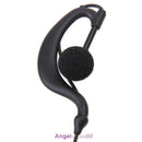 2Pin G-Shape Headset Earpiece Mic for Two Way Radio Security Walkie Talkie