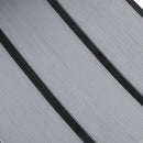 Self Adhesive Marine Boat EVA Teak Decking Sheet Light Grey Black Stripe