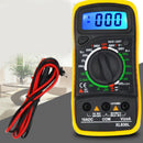 Digital LCD Multimeter Voltmeter Ammeter AC DC OHM Current Circuit Buzzer Tester