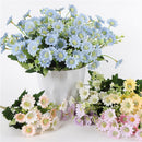 Artificial Chrysanthemum Daisy Flower Bouquet Arrangement Home Decor Yellow