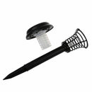 Garden Yard UV Solar Power LED Lamp Light Mosquito Insect Pest Bug Zapper K