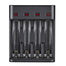 4 Slots Fast Charging Intelligent AA/AAA Rechargeable USB Battery Charger