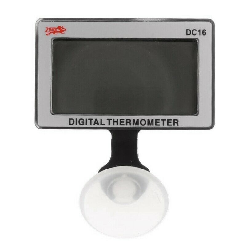 DC-16 Digital LCD Submersible Thermometer Temperature Meter With Suction Cu
