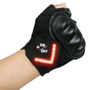 Cycling Gloves Intelligent Led Turn Automatic Induction Turn Signal Gloves