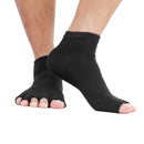 Pair Unisex Socks Open Toe Pedicure Sox for Spa Salon Yoga Pilates Dance