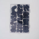 145Pcs/Set Bolt Nut Cap Inner Threaded Hex Shaped Black Protection Cover