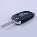 3-Button Folding Flip Key Shell Remote fit for Peugeot 406 408 307 308 107 207