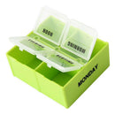 Pill Box Organizer Weekly 7 Day with 4 Large Compartments Morn/Noon/Night/B