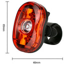 Bicycle Taillights Mountain Bike Rear Warning Light Multi-Speed Warning Tai