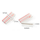 4Pcs Food Snack Storage Seal Sealing Bag Clips Sealer Clamp Solid Color Foo A5I9