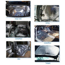 197Mil/5Mm 10.76Sq Ft Car Auto Acoustic Barrier Heat Sound Absorption Deade