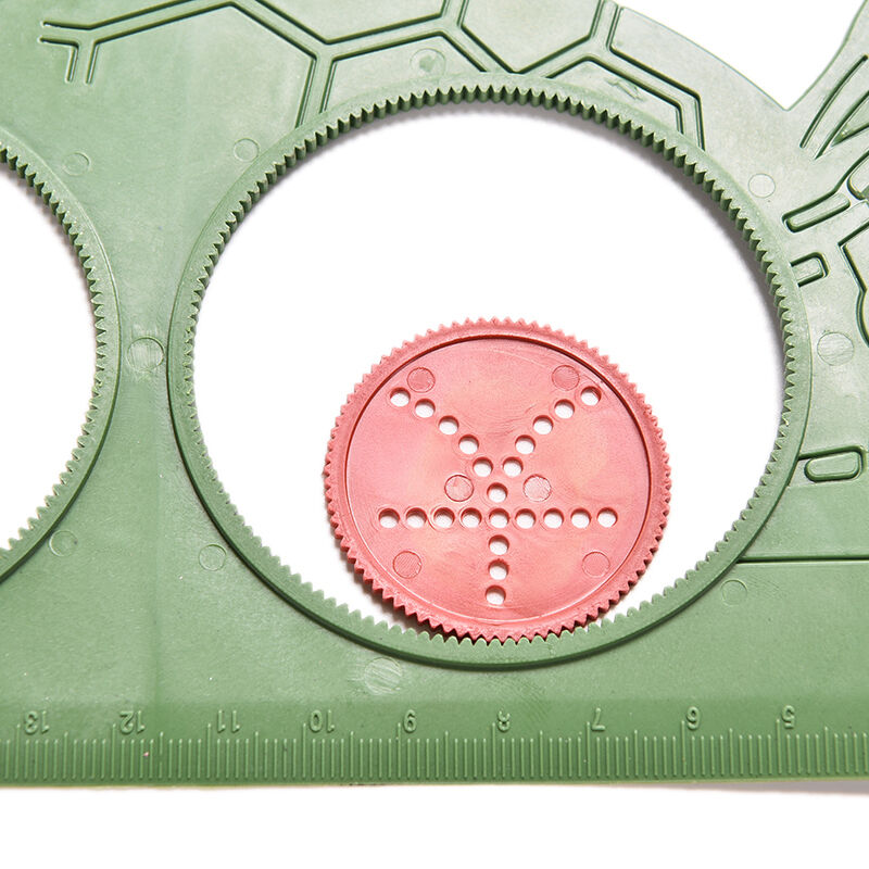 1 Set Creative Drawing Ruler Geometric Sketchpad Kids Gift Board Educational 3c