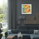 5D DIY Diamond Painting Bright Flower Full Round Drill Embroidery (LG147)