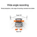4 inch HD 1080P Three Lens Car Dash Camera Night Vision Cam Video Driving R