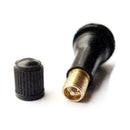 TR413 Snap-in Tire Valve Stems Short Black Rubber Valve Practical U1P4 P3A0 Q0E7