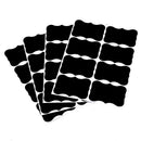 80pc Chalk Board Blackboard Stickers Memo Craft Wedding Kitchen Jar Labels