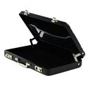 Business Name Credit ID Card Holder Box Metal Aluminum Pocket Box Case-Black