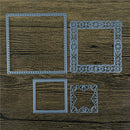 Square Hollow Metal Cutting Dies For DIY Scrapbooking Album Paper Cards  %x