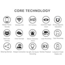 WD8 Wifi Mini Camera HD 720P Wireless IP Small Camera Night-Vision Video Re