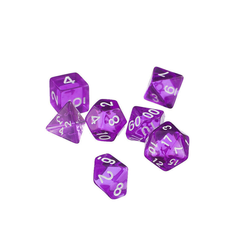 14 Pack Red& D4 D6 D8 D10 D12 D20 Dice Set For D&D RPG MTG