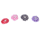 12pcs Kid Baby Girl Toddler Cute Chiffon Rose Flower Lace Hairband Headwear