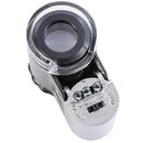 50X Handheld Mini Pocket Microscope Loupe Jeweler Magnifier with LED Light  G2P2