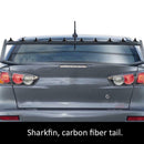 10PC New Shark Fin Diffuser Vortex Generator Car Wing Roof Spoiler Bumper