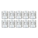 100Pcs Hair Coil Dreadlocks Beads Cuffs Braiding Clips Spring Twisted Braid U3W4