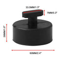 4pcs Rubber Jack Pucks Jacking Lift Pads for Chevrolet Corvette C5 C6 C7 Rubber