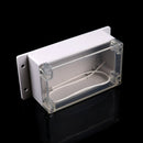 158x90x65mm Clear Waterproof Plastic Electronic Project Box Enclosure  Case ME