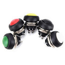 6Pcs PBS-33B Mini 12mm Waterproof Momentary ON/OFF Push Button Round Switc Gw