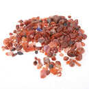 100g Natural Carnelian Stones Rough Specimen Home Fish Tank Decor