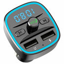 T25 Car Kit Handsfree Wireless Bluetooth BT FM Transmitter LCD MP3 Player U F8E3