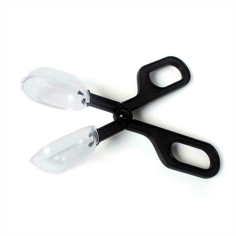 Reptile Terrarium Spider Cricket Clamp Aquarium Litter Cleaning Feeding N9Z8