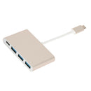 USB-C 4 In1 Adapter Hub Cable For Macbook Air 2018 Pro 13/15 ( 3)