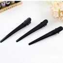 10X Metal Single Prong DIY Hairstyle Alligator Hair Clip Large Barrettes  FT