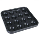 New Plastic Pool Billiard Ball Tray Holds 16 Balls Snooker Billiard Black