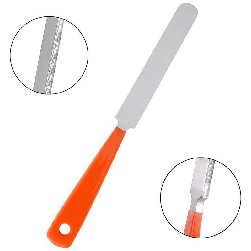 Guitar Luthier Tool Set (7 Pcs), Clean and Polish Tool Guitar Fret Crowning