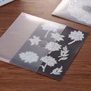 10pcs Rubber Magnet Sheet DIY Photo Picture Cutting Die Black Magnetic Mats A