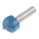 Carpentry 19mmx8mm Round Shank Core Box Router Bit Carbide Shaker Cutter