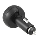 Car Cigarette Lighter Socket Adapter 3-in-1 Voltmeter+Temp Meter+USB Charger l-