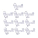 40x Self Adhesive ClearWire Tie Cable Clip Holder For Car Dash Cam
