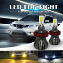 Dual Color 6000k White 3000K yellow H8/H9/H11 Car LED Fog Light for car tru