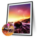 Full Round Drill Diamond Painting 5D DIY Grand Thunder Rhinestone Picture
