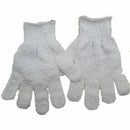 Shower Exfoliating Wash Skin Spa Foam Bath Gloves Massage Loofah Scrubber HIES