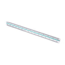 300mm 1:100~1:500 Triangular Metric Scale Ruler For Engineer 12.6''  I Gw