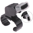 Black Plastic Pealess Finger Grip Sports Skate/Football Referee Mouth Whistle FT