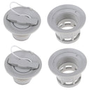 2pack 6 Holes Air Valve Adapter Cap for Inflatable Boat Dinghy Canoe Accessories